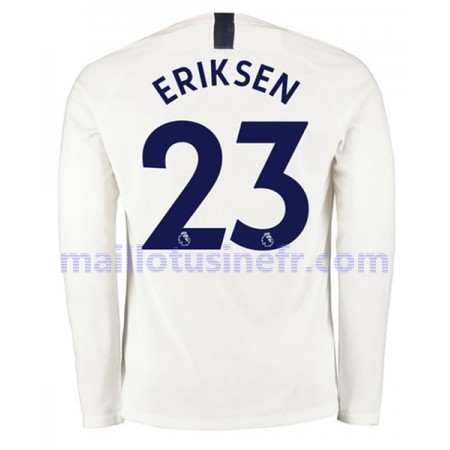 Maillot de Foot Tottenham Hotspur ERIKSEN 23 Domicile 2019-20 Manches Longues Maillot de Foot Tottenham Hotspur ERIKSEN 23 Domicile 2019-20 Manches Longues